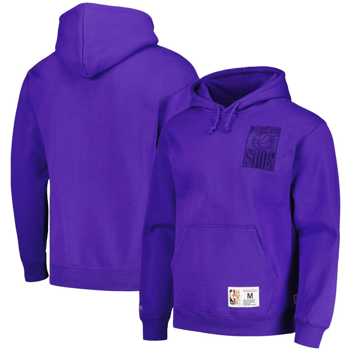 Mitchell & Ness Phoenix Suns Hardwood Classics Tonal Pullover Hoodie Purple