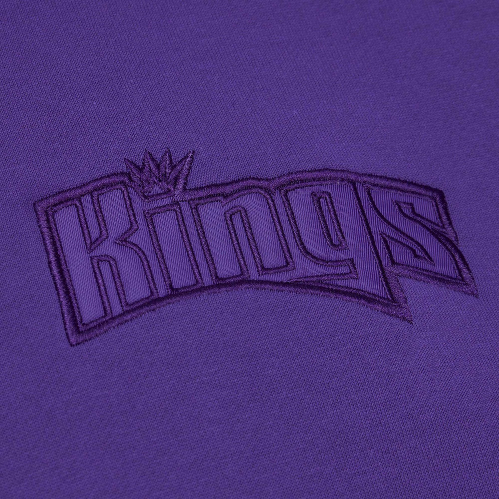 Mitchell & Ness Sacramento Kings Hardwood Classics Tonal Pullover Hoodie Purple