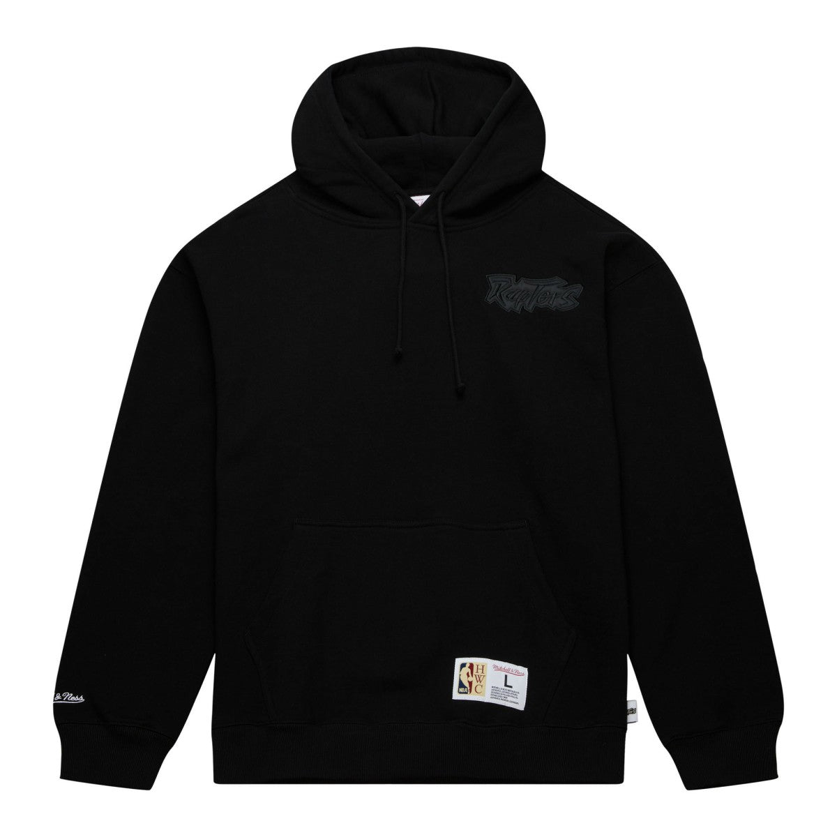 Mitchell & Ness Toronto Raptors Hardwood Classics Tonal Pullover Hoodie Black
