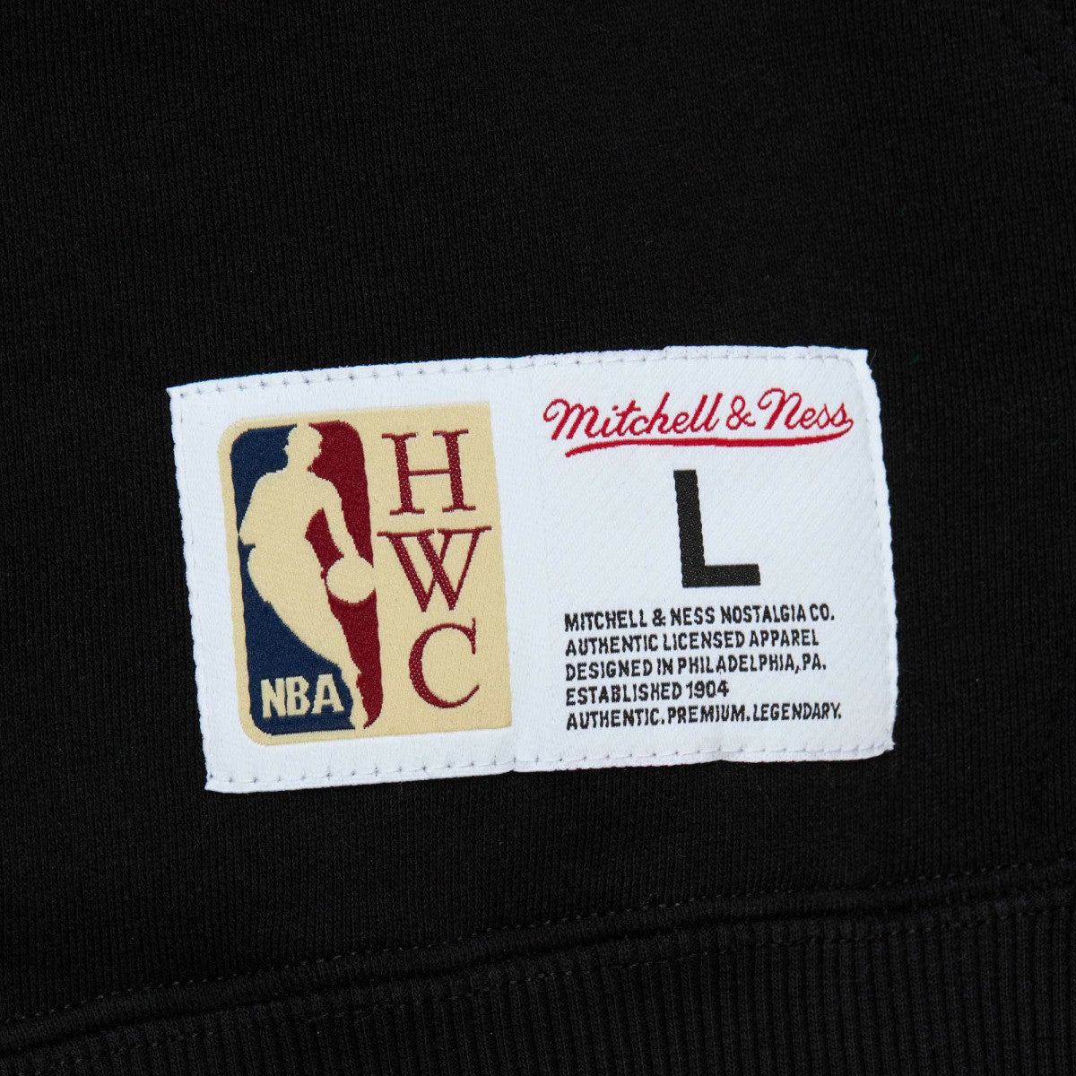 Mitchell & Ness Toronto Raptors Hardwood Classics Tonal Pullover Hoodie Black