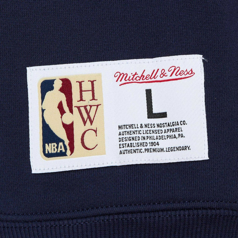 Mitchell & Ness Dallas Mavericks Hardwood Classics Tonal Pullover Hoodie Navy