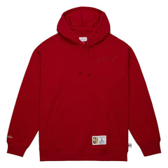 Mitchell & Ness Chicago Bulls Hardwood Classics Tonal Pullover Hoodie Red
