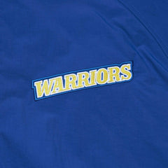 Mitchell & Ness Golden State Warriors Hardwood Classics Retro Quilted Raglan Full-Zip Hoodie Royal