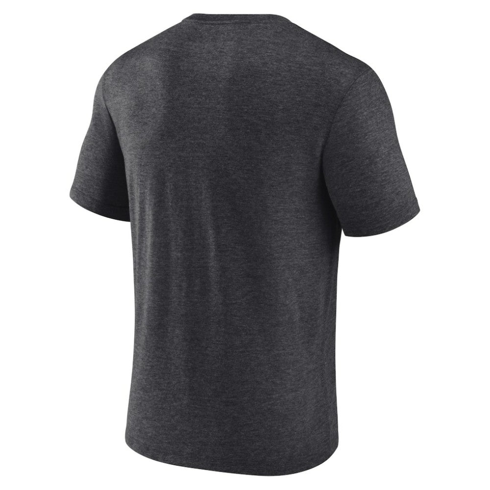 Boston Bruins Fanatics Centennial The Early Years Tri-Blend T-Shirt - Heather Charcoal | Fanatics Clearance