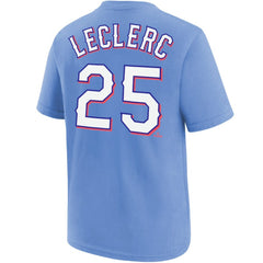 Jose Leclerc Texas Rangers Nike Youth Name & Number T-Shirt Online