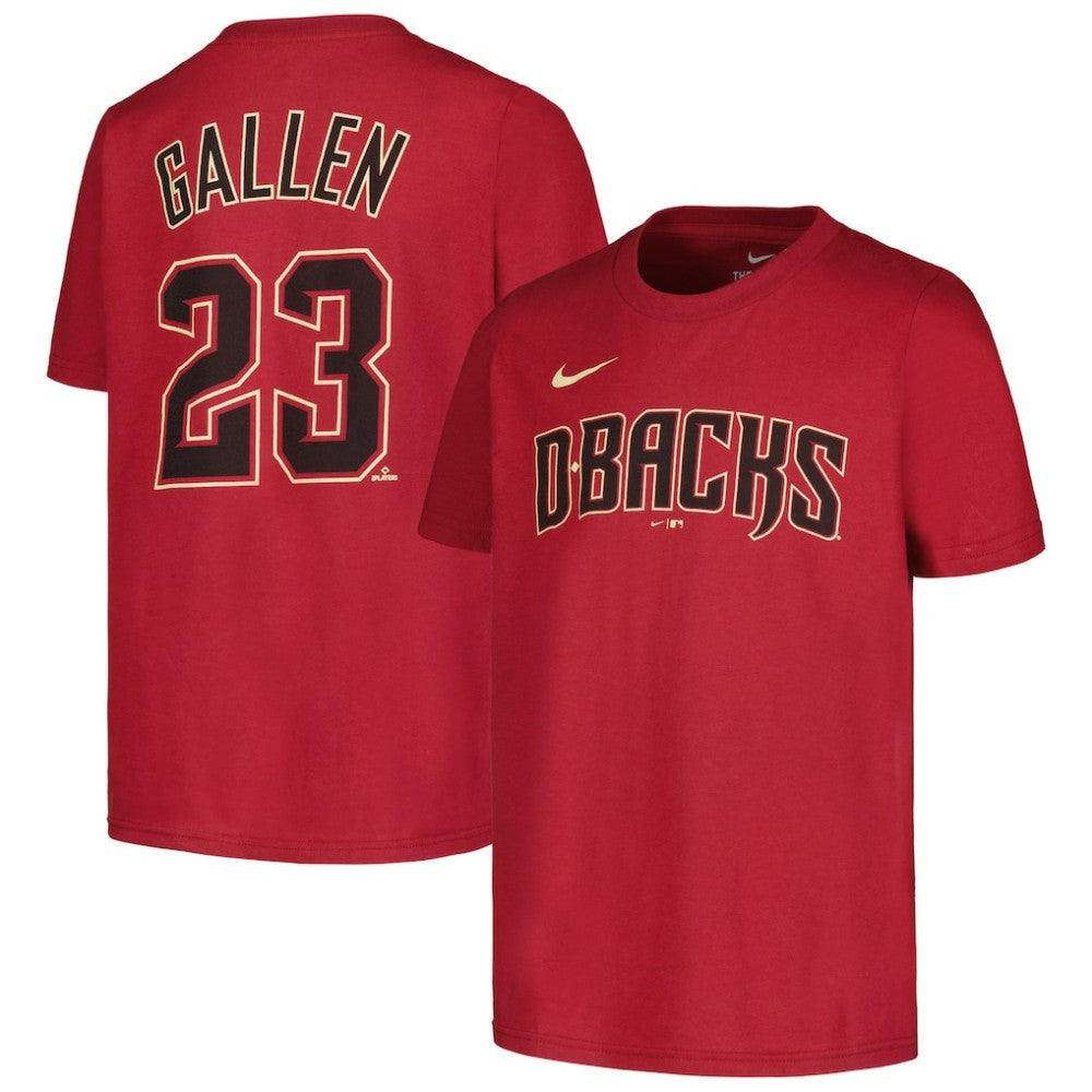 Zac Gallen Arizona Diamondbacks Nike Youth Name & Number T-Shirt Online