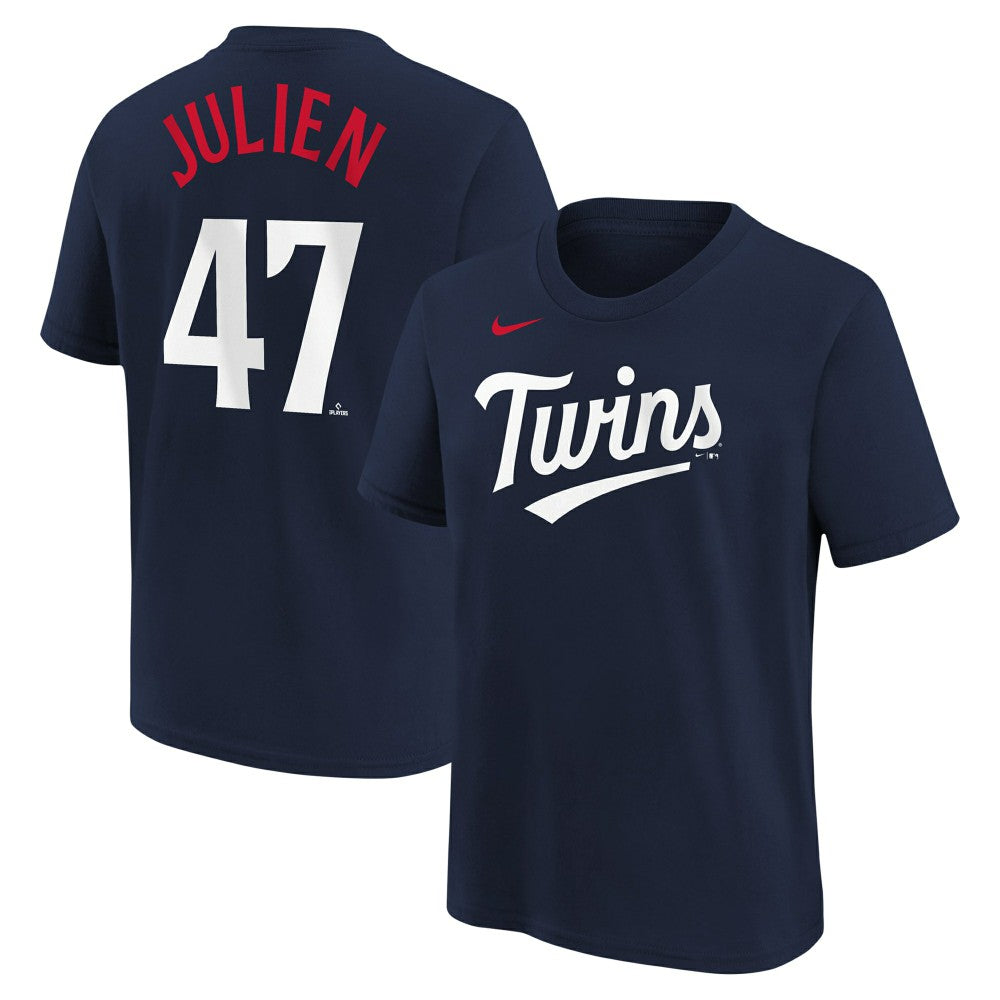 Edouard Julien Minnesota Twins Nike Youth Name & Number T-Shirt Discount