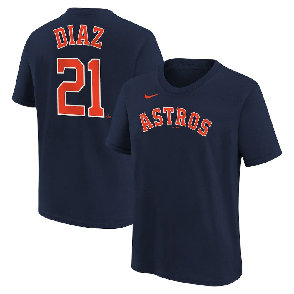 Yainer Diaz Houston Astros Nike Youth Name & Number T-Shirt Sale
