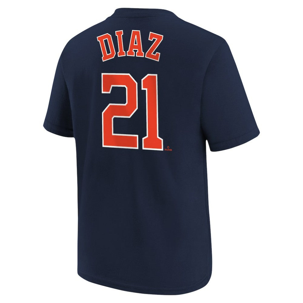 Yainer Diaz Houston Astros Nike Youth Name & Number T-Shirt Sale