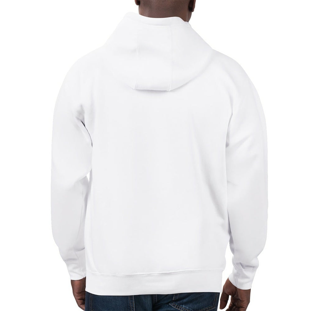 San Francisco 49ers Starter Unisex Name Drop Logo Pullover Hoodie - White - NFL