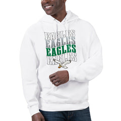 Philadelphia Eagles Starter Unisex Throwback Name Drop Pullover Hoodie - White - NFL
