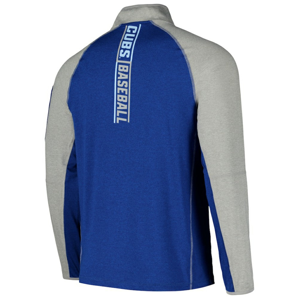 Chicago Cubs New Era Father's Day Raglan Quarter-Zip Top for sale