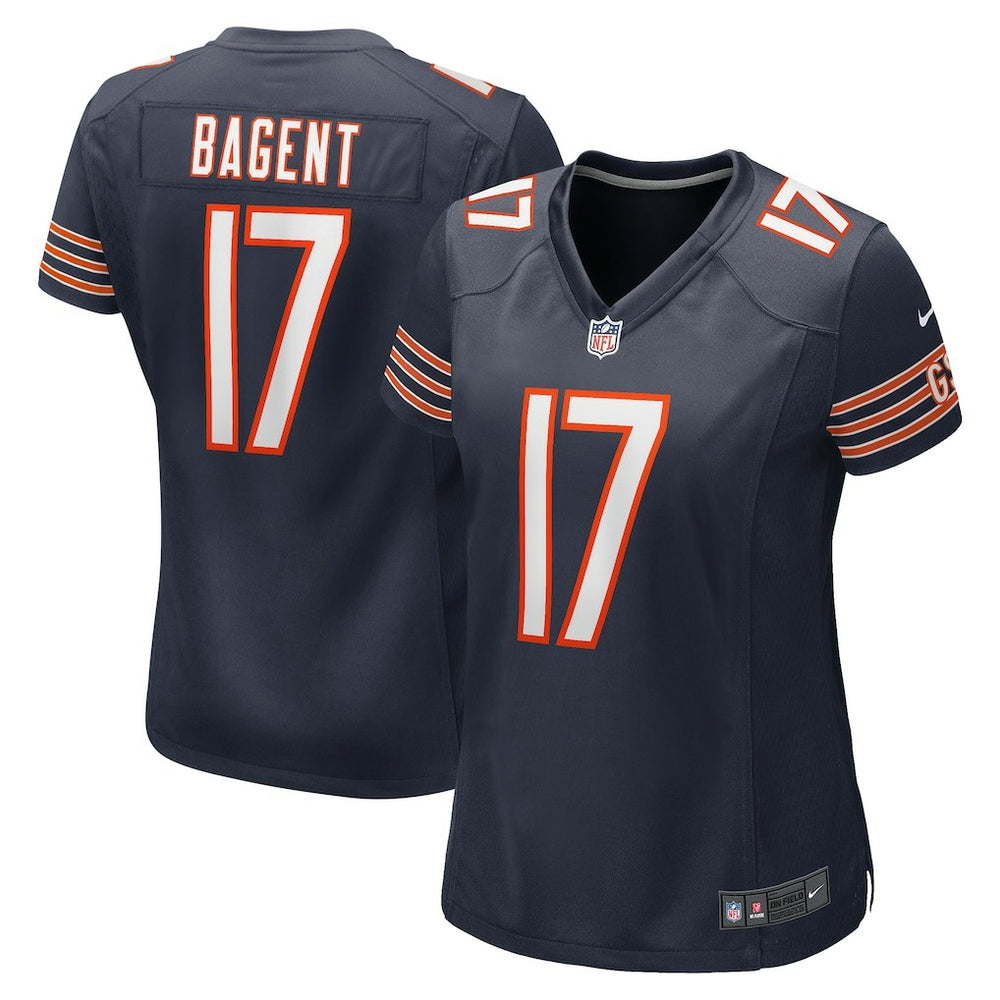 Tyson Bagent Chicago Bears Women's Game Jersey - Navy - Nike