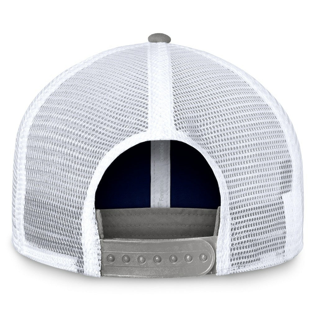 Dallas Cowboys Bench Trucker Adjustable Hat - Navy/Gray - Fanatics