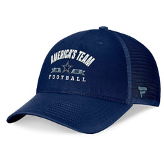 Dallas Cowboys Fundamentals Timeout Trucker Adjustable Hat - Navy - Fanatics