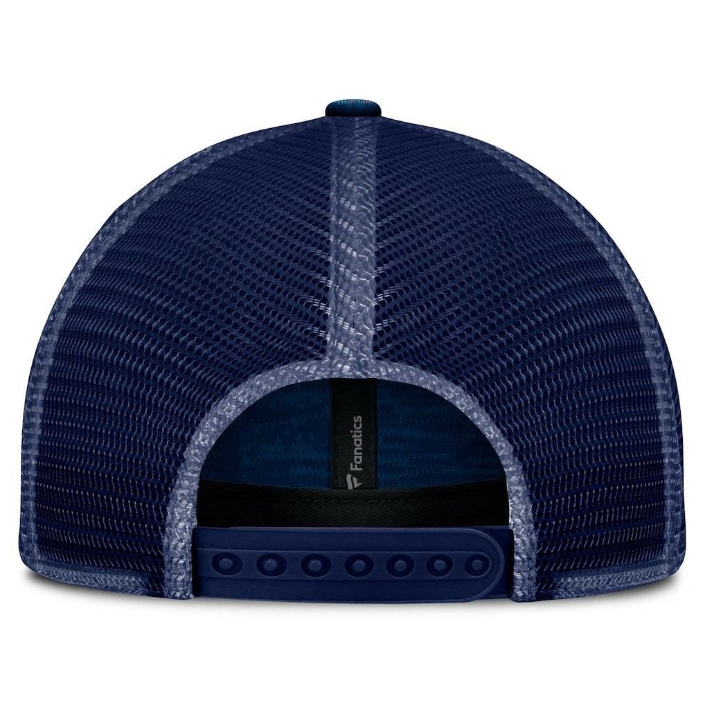 Dallas Cowboys Fundamentals Challenge Trucker Adjustable Hat - Navy - Fanatics