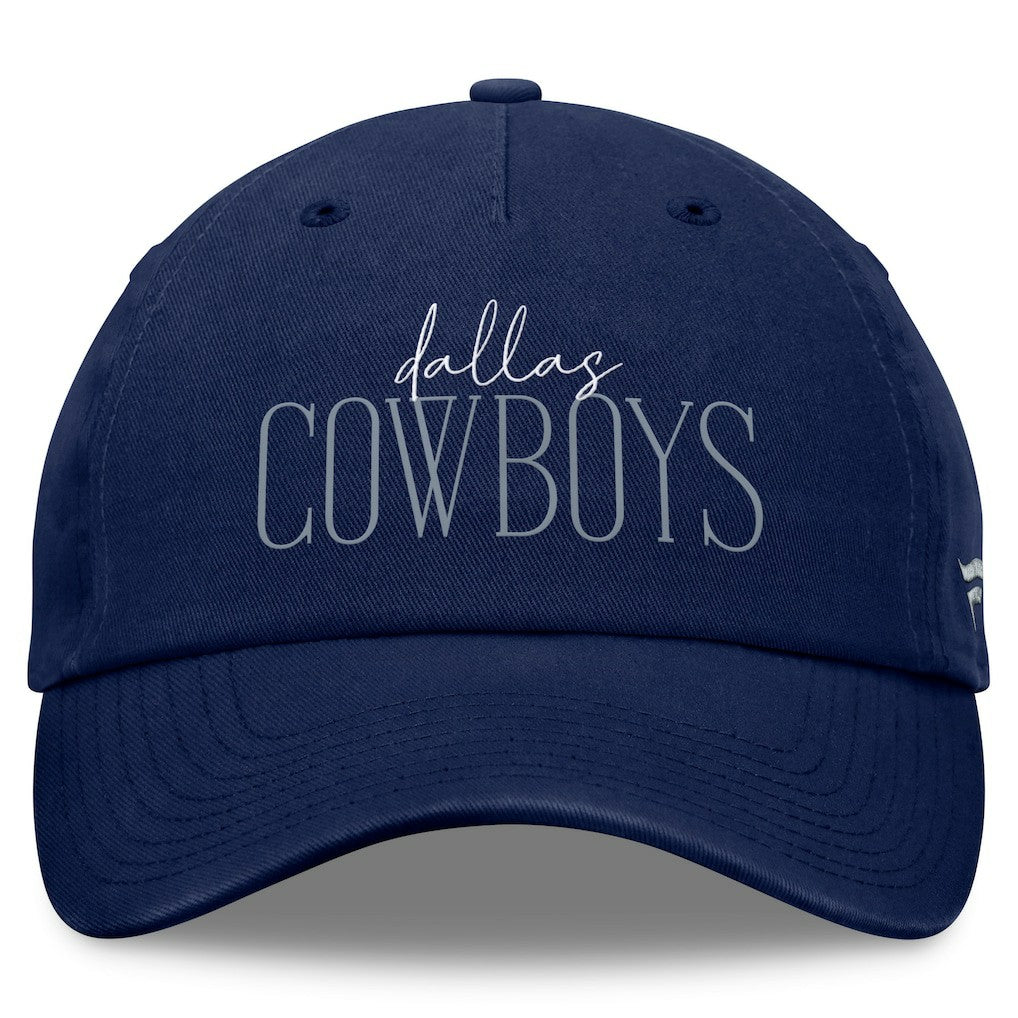 Dallas Cowboys Women's Fundamentals Review Adjustable Hat - Navy - Fanatics