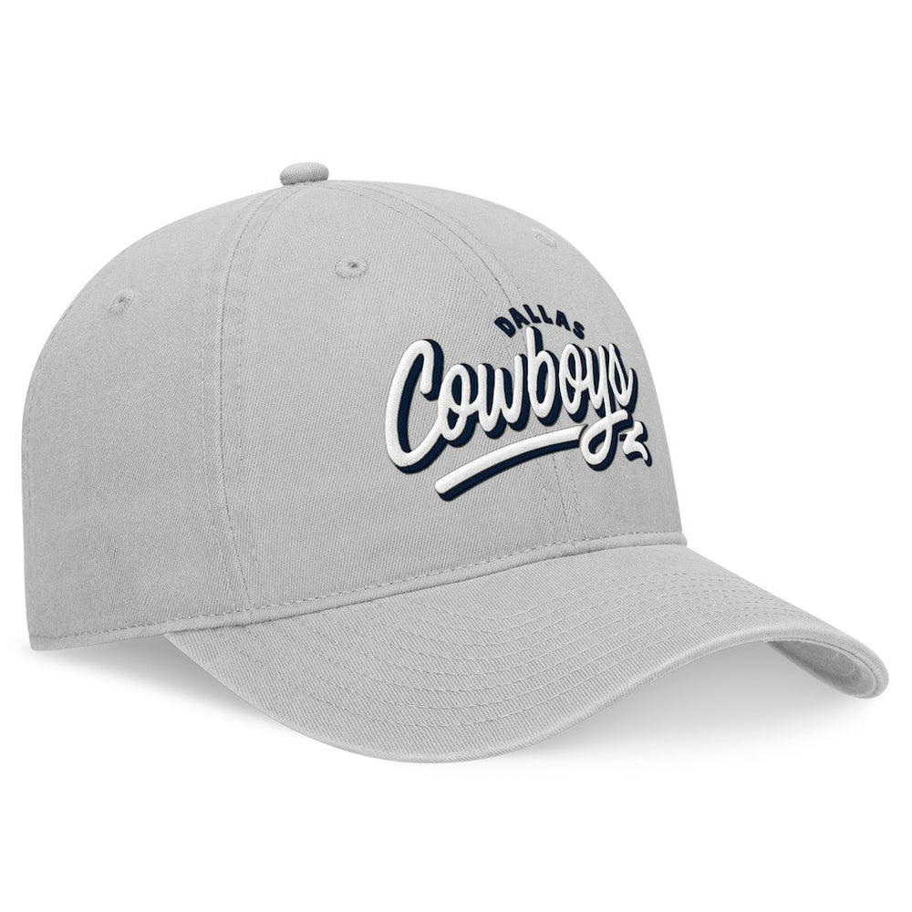 Dallas Cowboys Women's Rustic Kickoff Adjustable Hat  - Gray - Fanatics