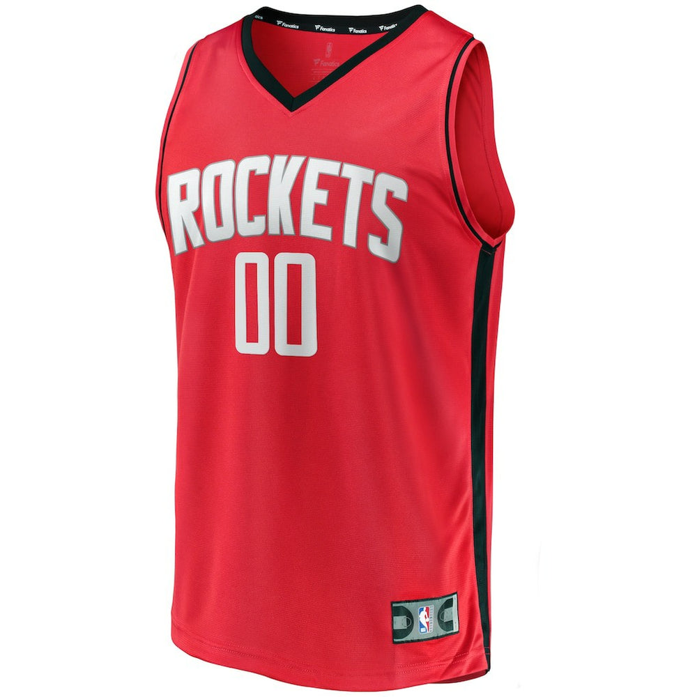 Fanatics Houston Rockets Fast Break Custom Replica Jersey Icon Edition - Red