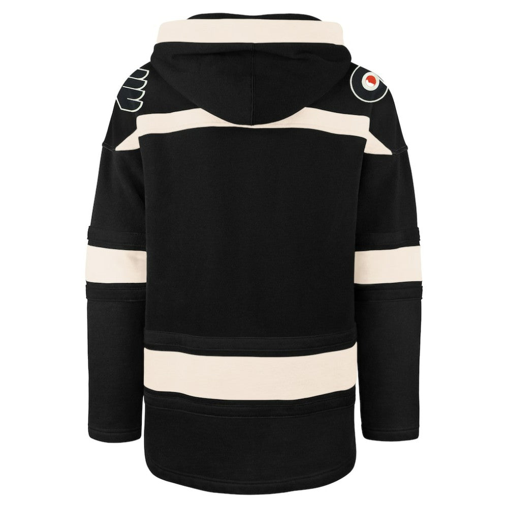 Philadelphia Flyers '47 Superior Lacer Hoodie - Black | 47 brand Lifestyle