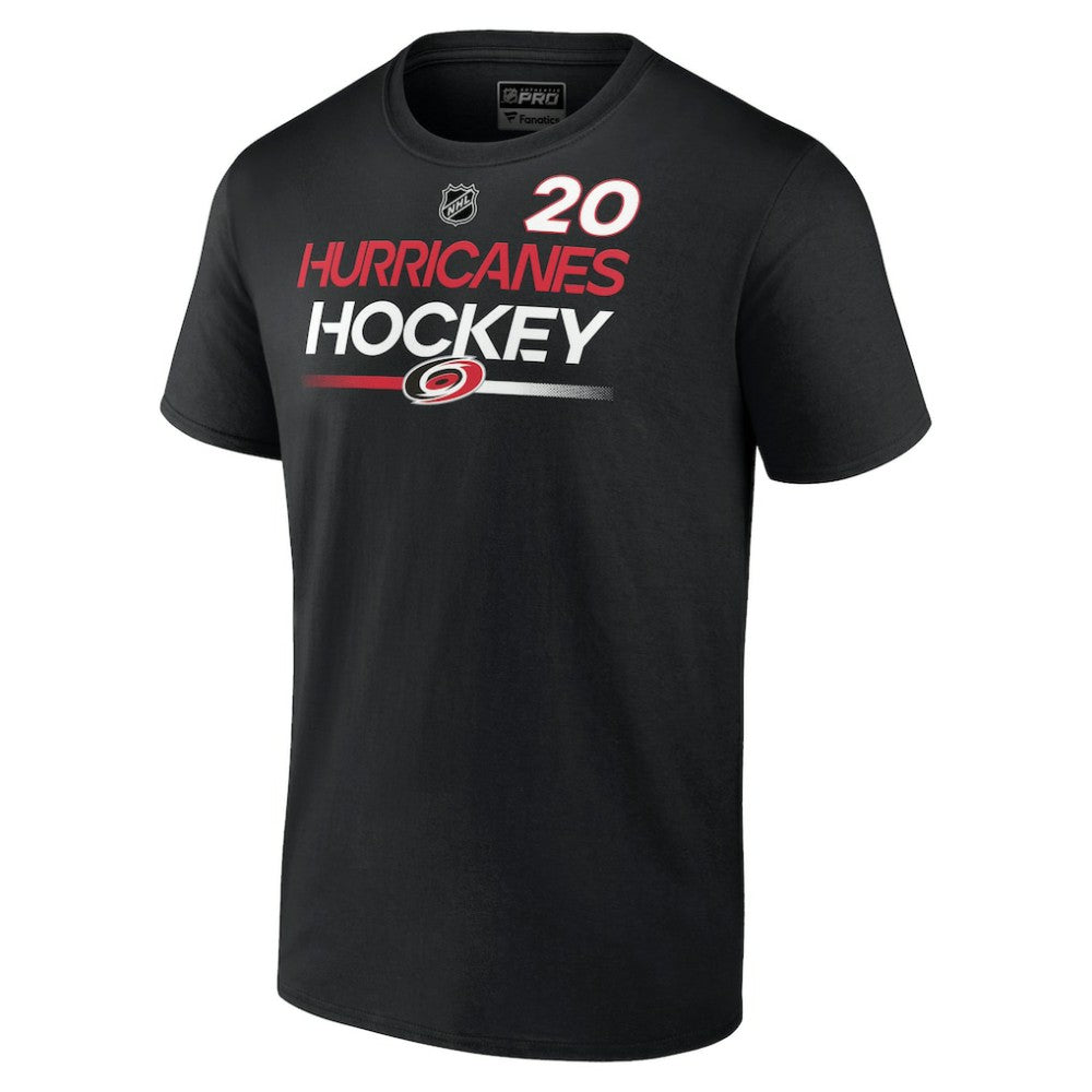 Sebastian Aho Carolina Hurricanes Fanatics  Authentic Pro Prime Name & Number T-Shirt - Black | Fanatics sale
