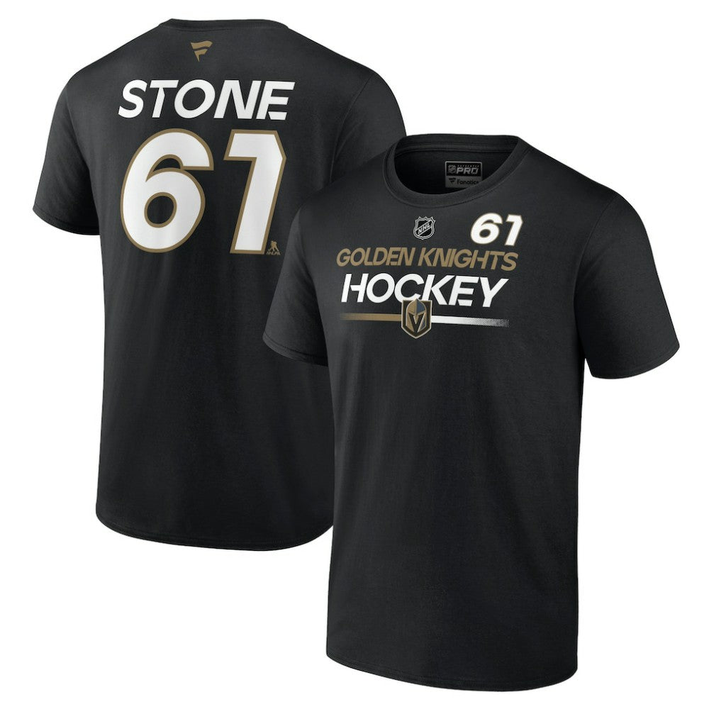 Mark Stone Vegas Golden Knights Fanatics  Authentic Pro Prime Name & Number T-Shirt - Black | Fanatics discount