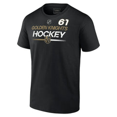 Mark Stone Vegas Golden Knights Fanatics  Authentic Pro Prime Name & Number T-Shirt - Black | Fanatics discount