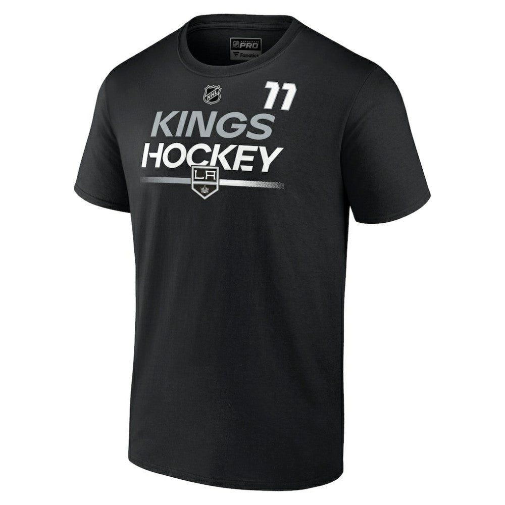 Anze Kopitar Los Angeles Kings Fanatics  Authentic Pro Prime Name & Number T-Shirt - Black | Fanatics Lifestyle