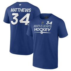 Auston Matthews Toronto Maple Leafs Fanatics  Authentic Pro Prime Name & Number T-Shirt - Blue | Fanatics Clearance