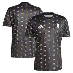 Adidas - Juventus 2024/25 Slim Fit Pre-Match Top - Black