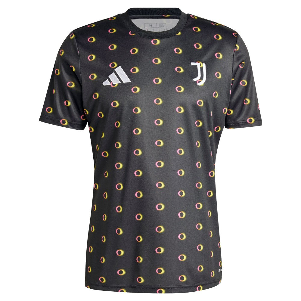Adidas - Juventus 2024/25 Slim Fit Pre-Match Top - Black