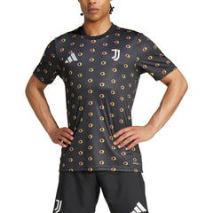 Adidas - Juventus 2024/25 Slim Fit Pre-Match Top - Black