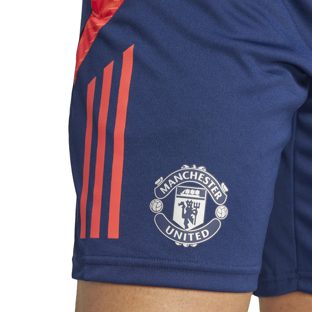 Adidas - Manchester United Tiro 2024/25 AEROREADY Training Shorts - Navy