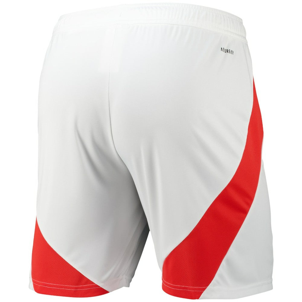 Adidas - Manchester United 2024/25 Home Replica AEROREADY Shorts - White