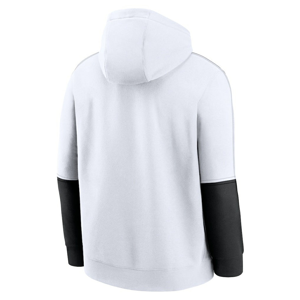 Minnesota Vikings Alternate Logo Club Pullover Hoodie - White - Nike