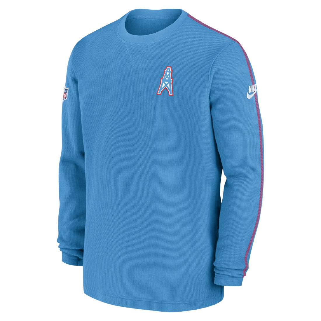 Tennessee Titans Alternate Logo Coach Long Sleeve Top - Light Blue - Nike