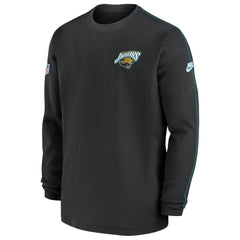Jacksonville Jaguars Alternate Logo Coach Long Sleeve Top - Black - Nike