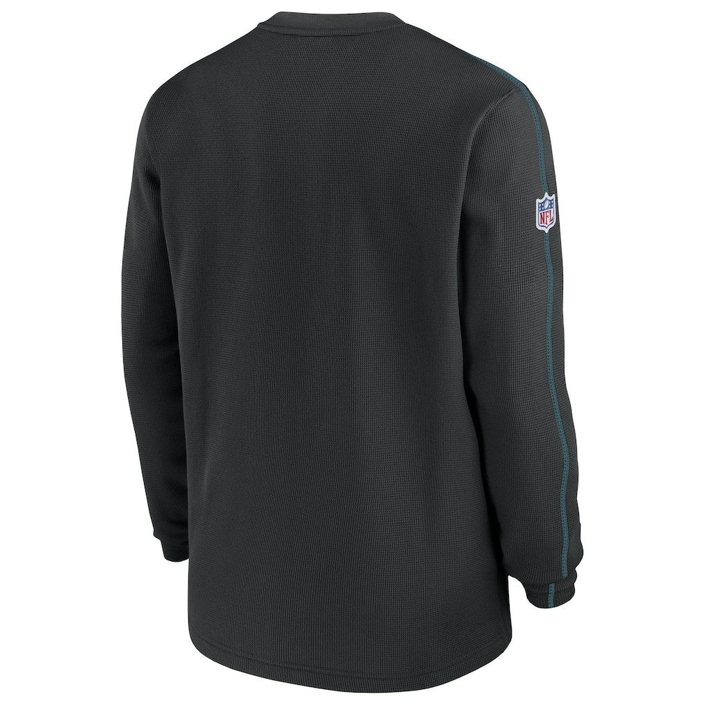 Jacksonville Jaguars Alternate Logo Coach Long Sleeve Top - Black - Nike