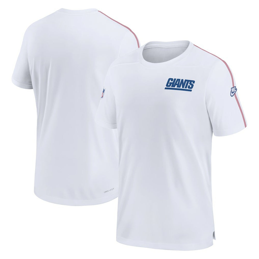 New York Giants Sideline Alternate Logo Coach Performance Top - White - Nike