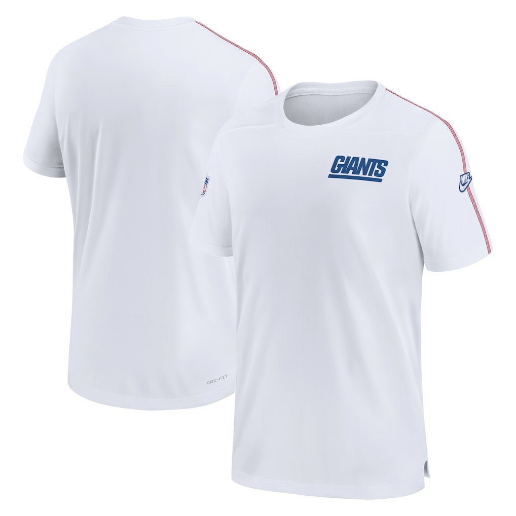 New York Giants Sideline Alternate Logo Coach Performance Top - White - Nike