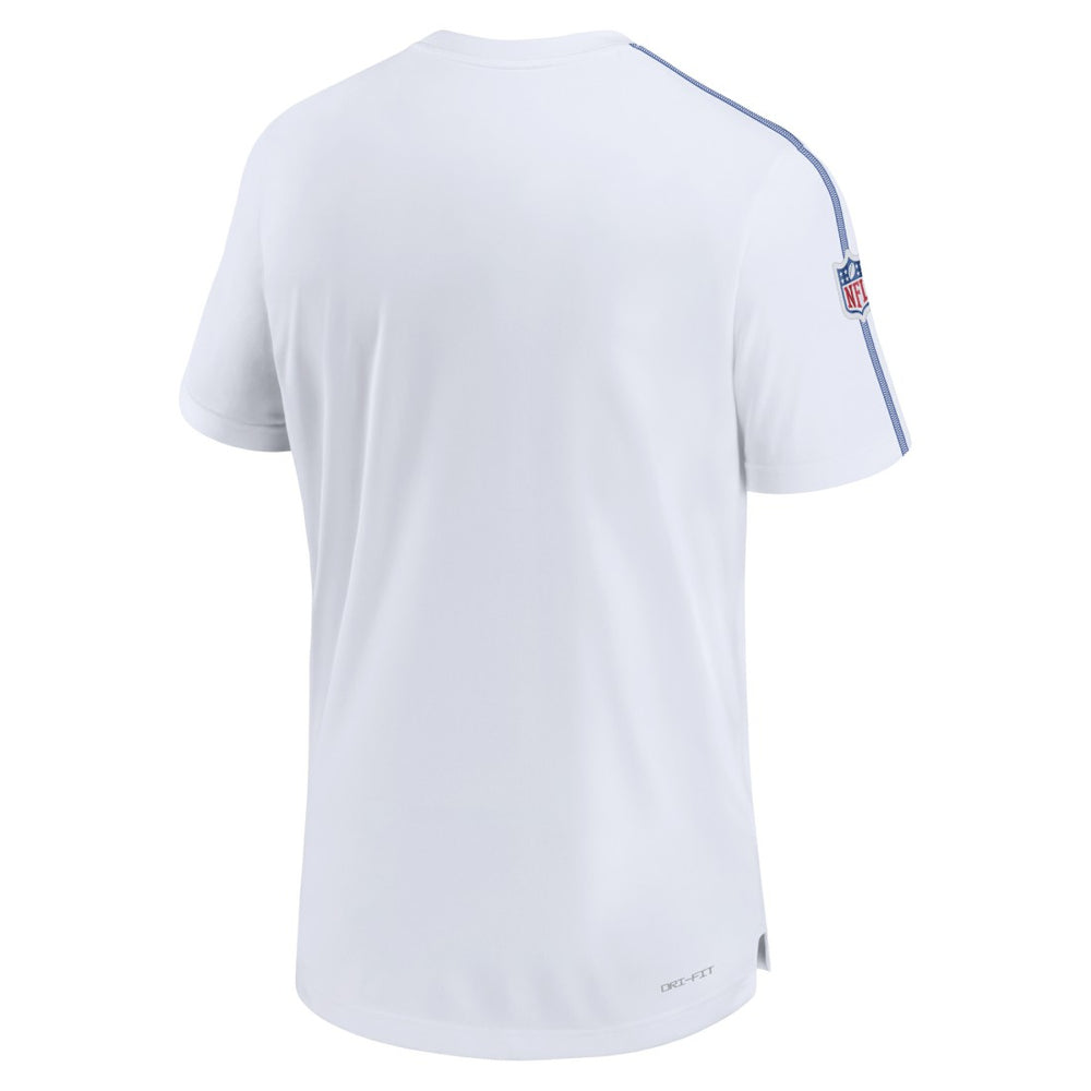 Seattle Seahawks Sideline Alternate Logo Coach Performance Top - White - Nike