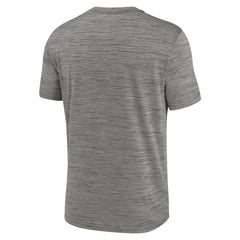 New York Jets Sideline Velocity Throwback Logo Dri-FIT T-Shirt - Gray - Nike