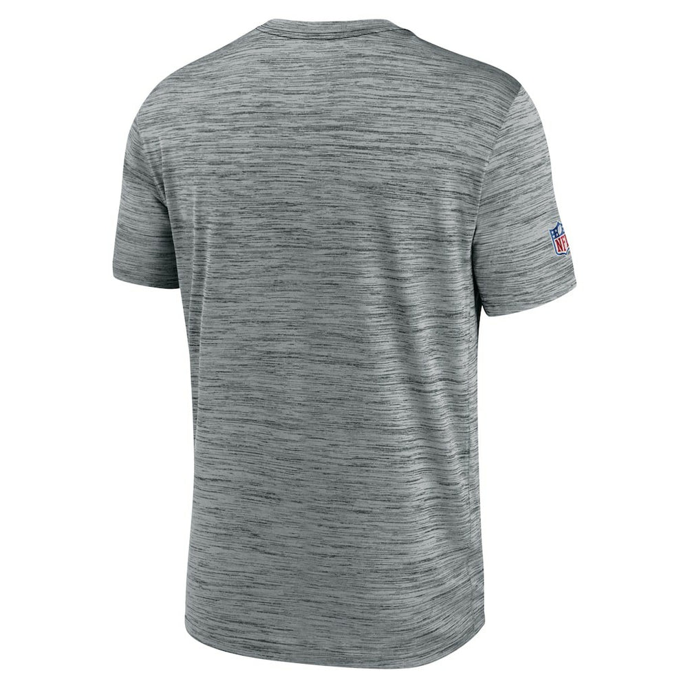 Cleveland Browns Sideline Velocity Throwback Logo Dri-FIT T-Shirt - Gray - Nike