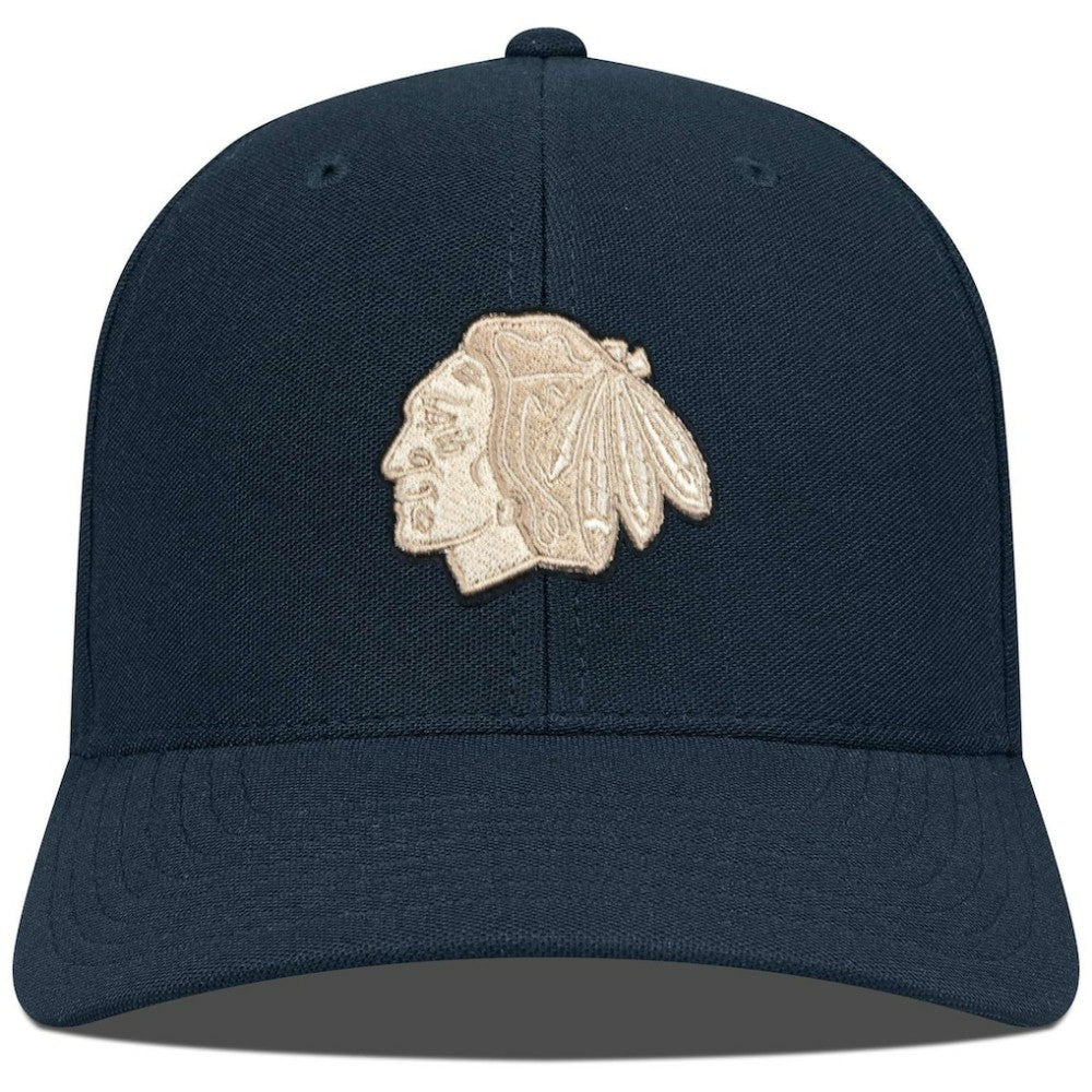 Chicago Blackhawks Levelwear Fusion Lefty Hat - Black | NHL on sale