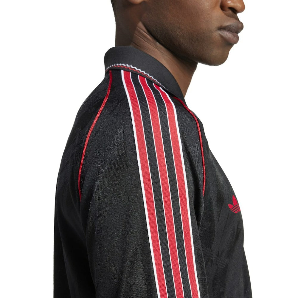 Adidas - Manchester United Originals Lifestyler Long Sleeve Jersey - Black