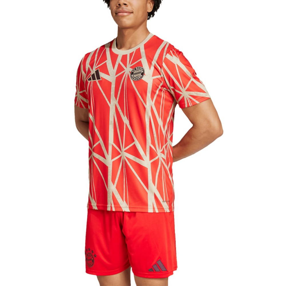 Adidas - Bayern Munich 2024/25 Pre-Match Top - Red