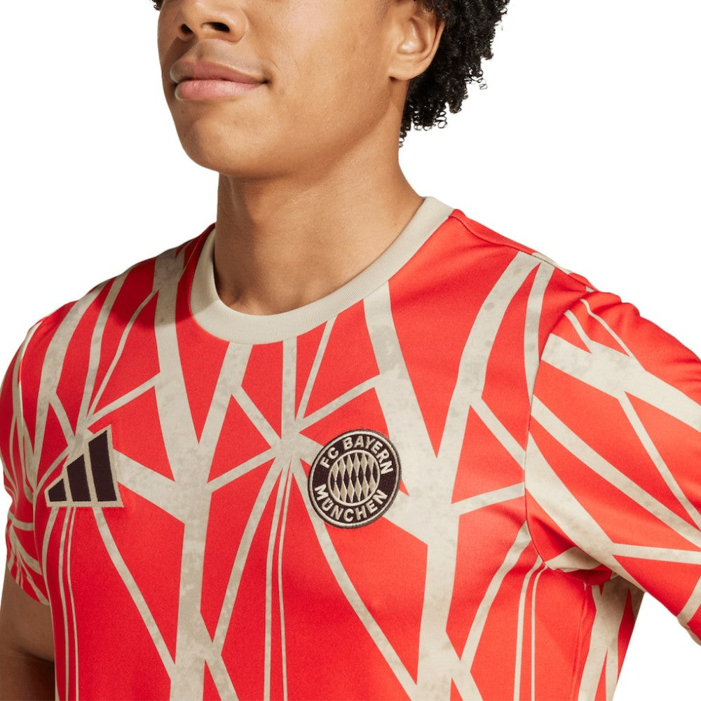 Adidas - Bayern Munich 2024/25 Pre-Match Top - Red