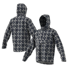 Adidas - Manchester United 2024/25 Half-Zip Hoodie Windbreaker Jacket - Charcoal