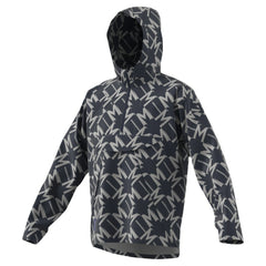 Adidas - Manchester United 2024/25 Half-Zip Hoodie Windbreaker Jacket - Charcoal