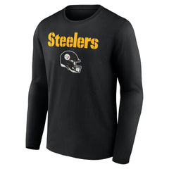 Alex Highsmith Pittsburgh Steelers Team Wordmark Player Name & Number Long Sleeve T-Shirt - Black - NFL